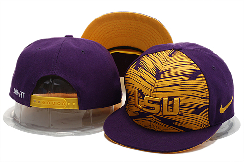 NCAA Louisiana State Snapback Hat 301